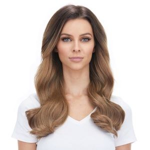🤎 Bellami Silk Seam Ash Brown Hair Extensions 16”
